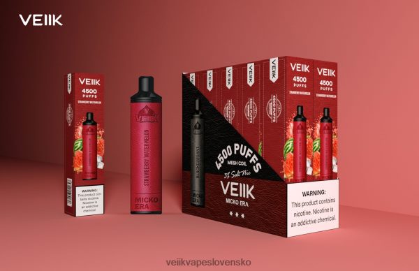 VEIIK Vape Slovensko - VEIIK Micko Era 4500 vstrekov na jedno použitie 30 mg HF68461 jahodový melón