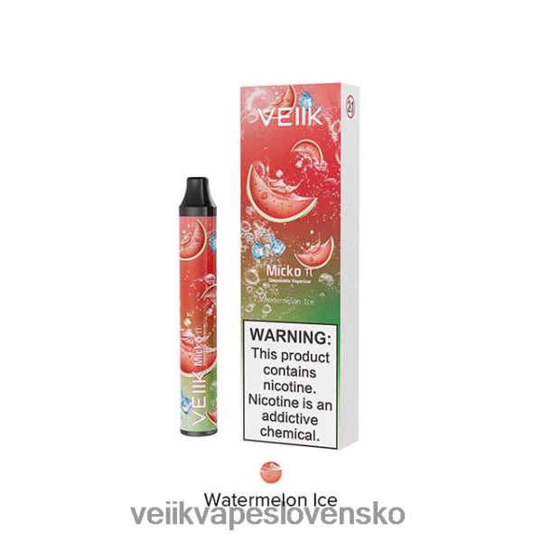 VEIIK Vape Slovensko - VEIIK Micko Pie jednorazová vapa 600 vdychov HF684621 melónový ľad